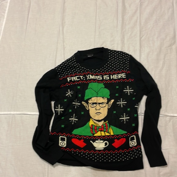 The Office Dwight Christmas Sweater size large - Picture 2 of 7